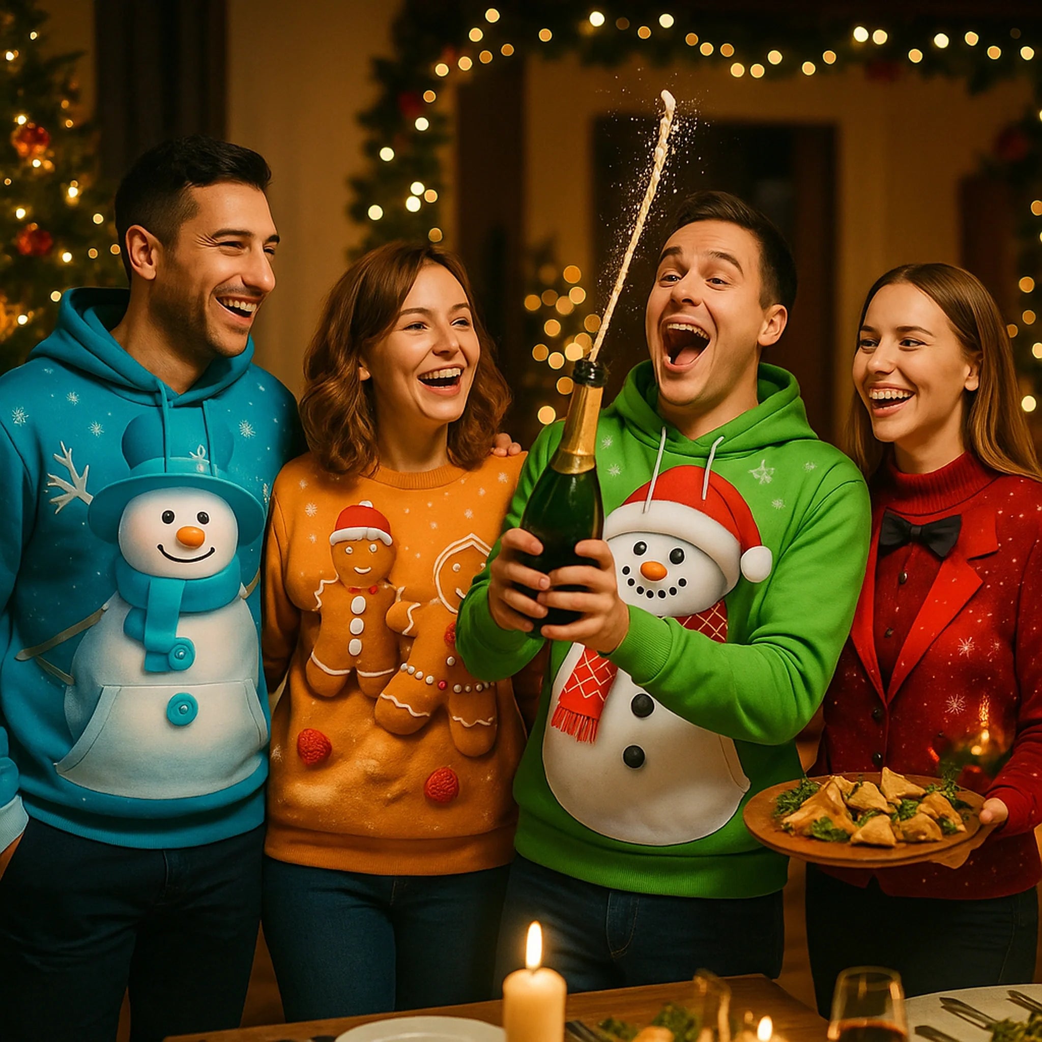 Pulls & tenues festives