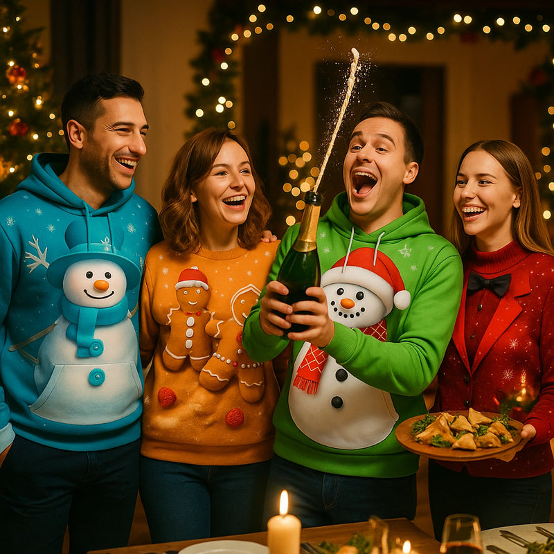 Pulls & tenues festives