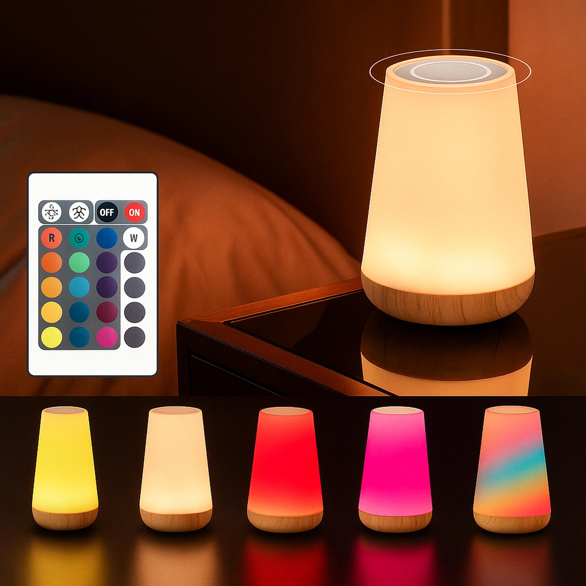 Lampe LED Multicolore avec Télécommande – Ambiance Cocooning & Gaming Urban Pulse