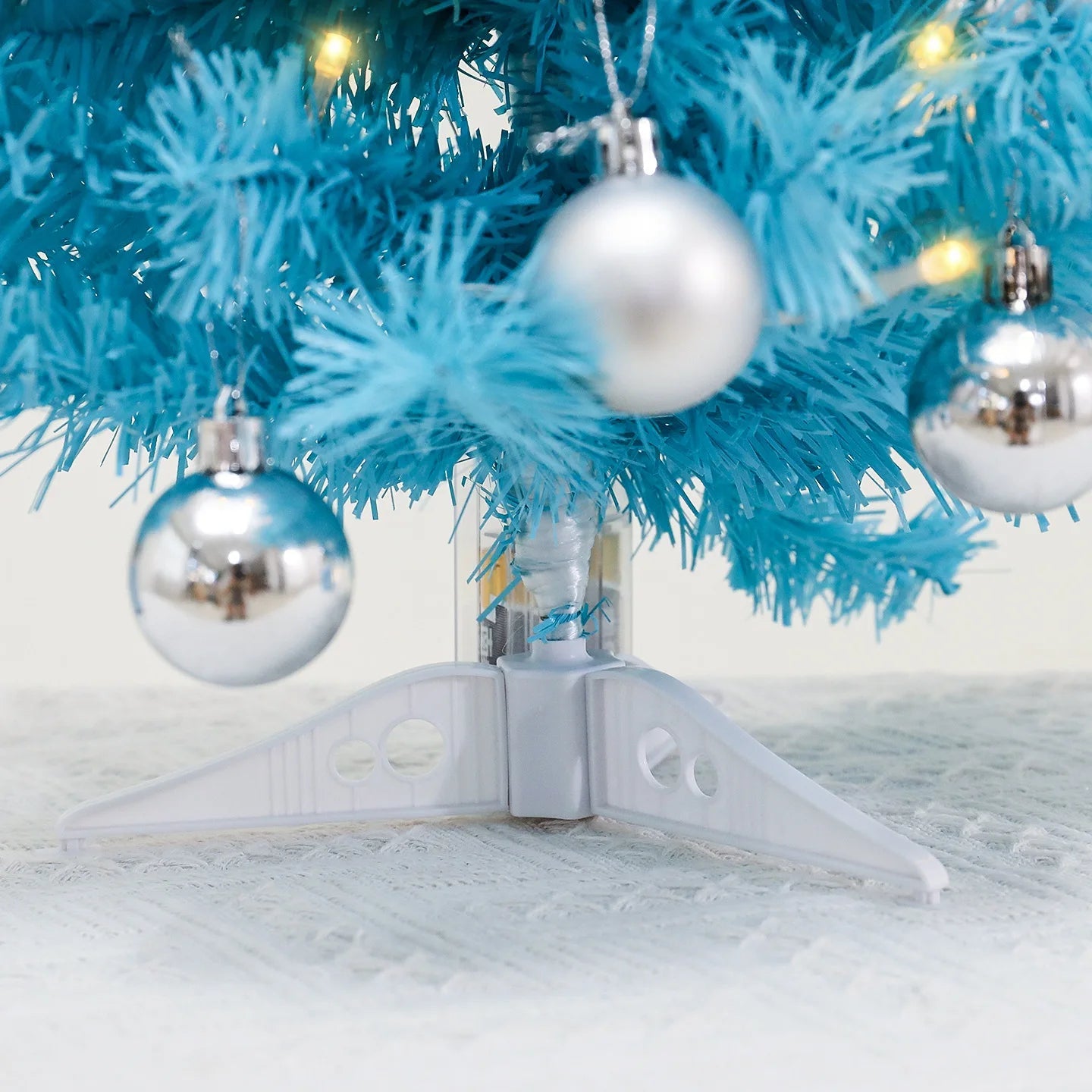 Mini Christmas Tree 2025 New Model 45cm Blue Desktop Christmas Tree Christmas Decorations Urban Pulse