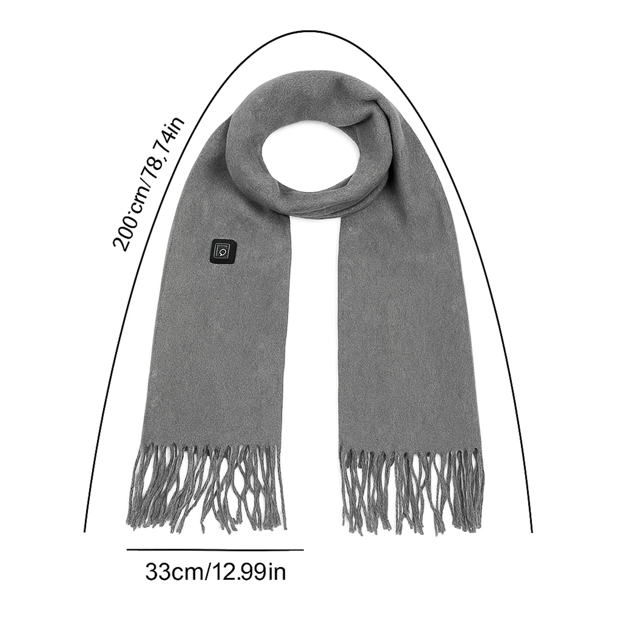 Écharpe Chauffante USB — Chaleur Réglable & Confort Hiver Unisexe Urban Pulse