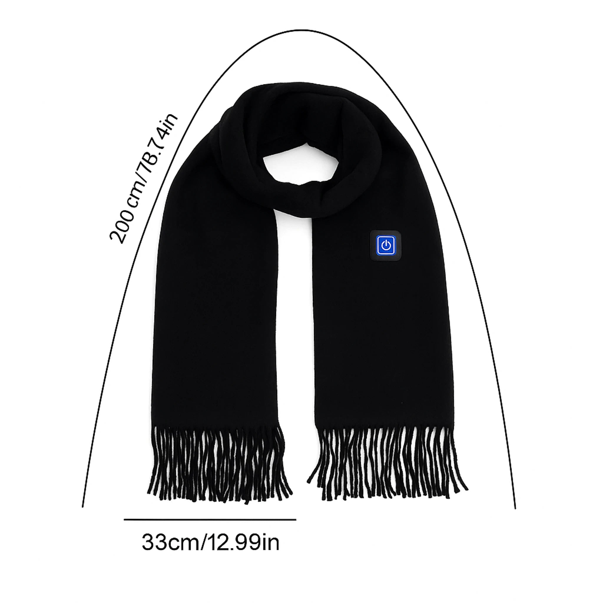 Écharpe Chauffante USB — Chaleur Réglable & Confort Hiver Unisexe Urban Pulse