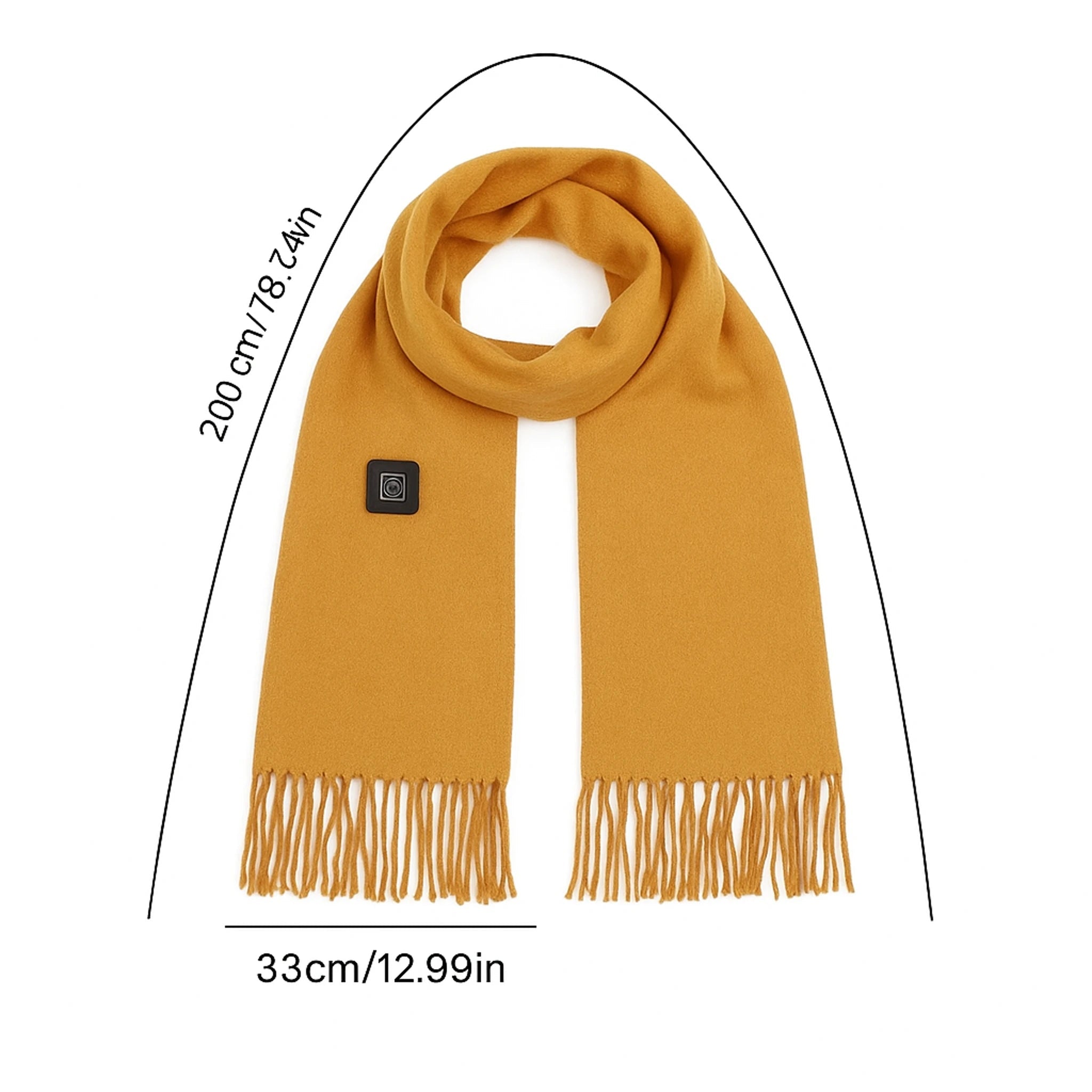 Écharpe Chauffante USB — Chaleur Réglable & Confort Hiver Unisexe Urban Pulse