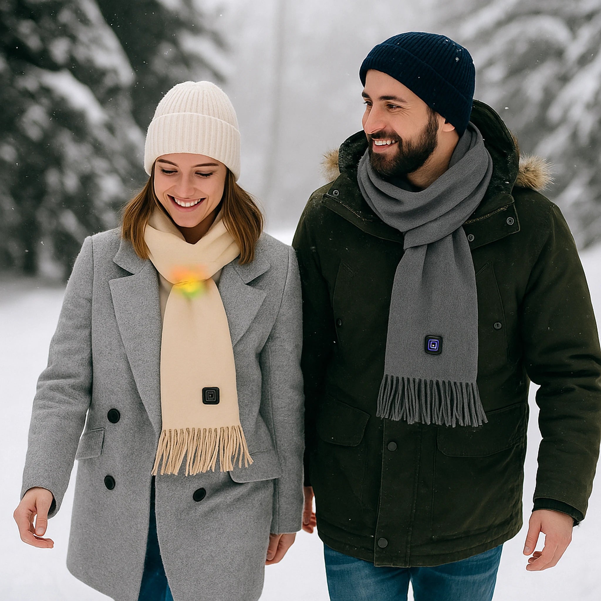 Écharpe Chauffante USB — Chaleur Réglable & Confort Hiver Unisexe Urban Pulse