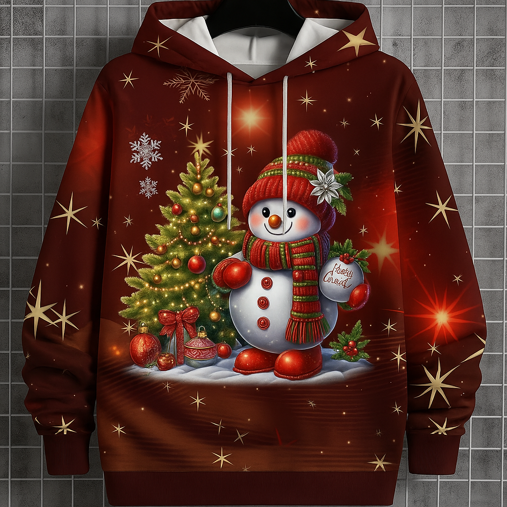 Christmas party graphic hoodie 3D Print Spring Autumn Fashion Leisure Versatile Streetwear Men's Women's Y2K Christmas Hoodies Urban Pulse