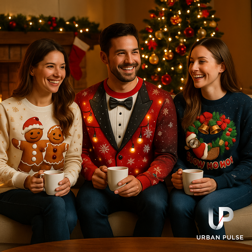 Pull de Noël Urban Pulse 🎄 – Édition Festive Élégante Urban Pulse