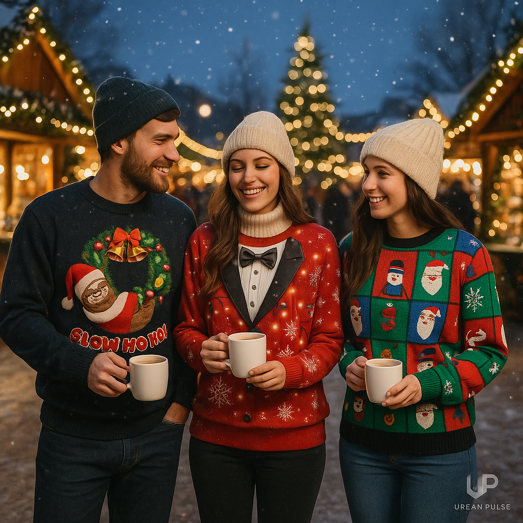 Pull de Noël Urban Pulse 🎄 – Édition Festive Élégante Urban Pulse
