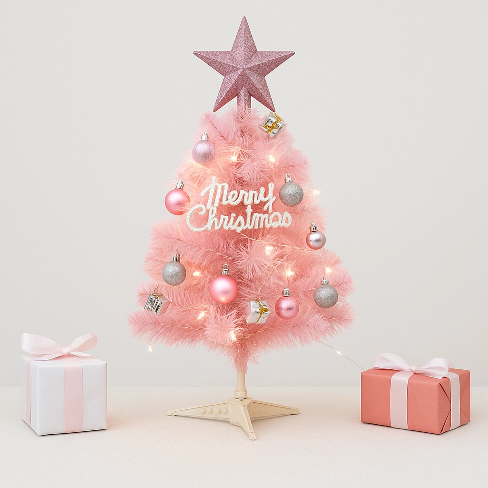 Mini Christmas Tree 2025 New Model 45cm Blue Desktop Christmas Tree Christmas Decorations Urban Pulse