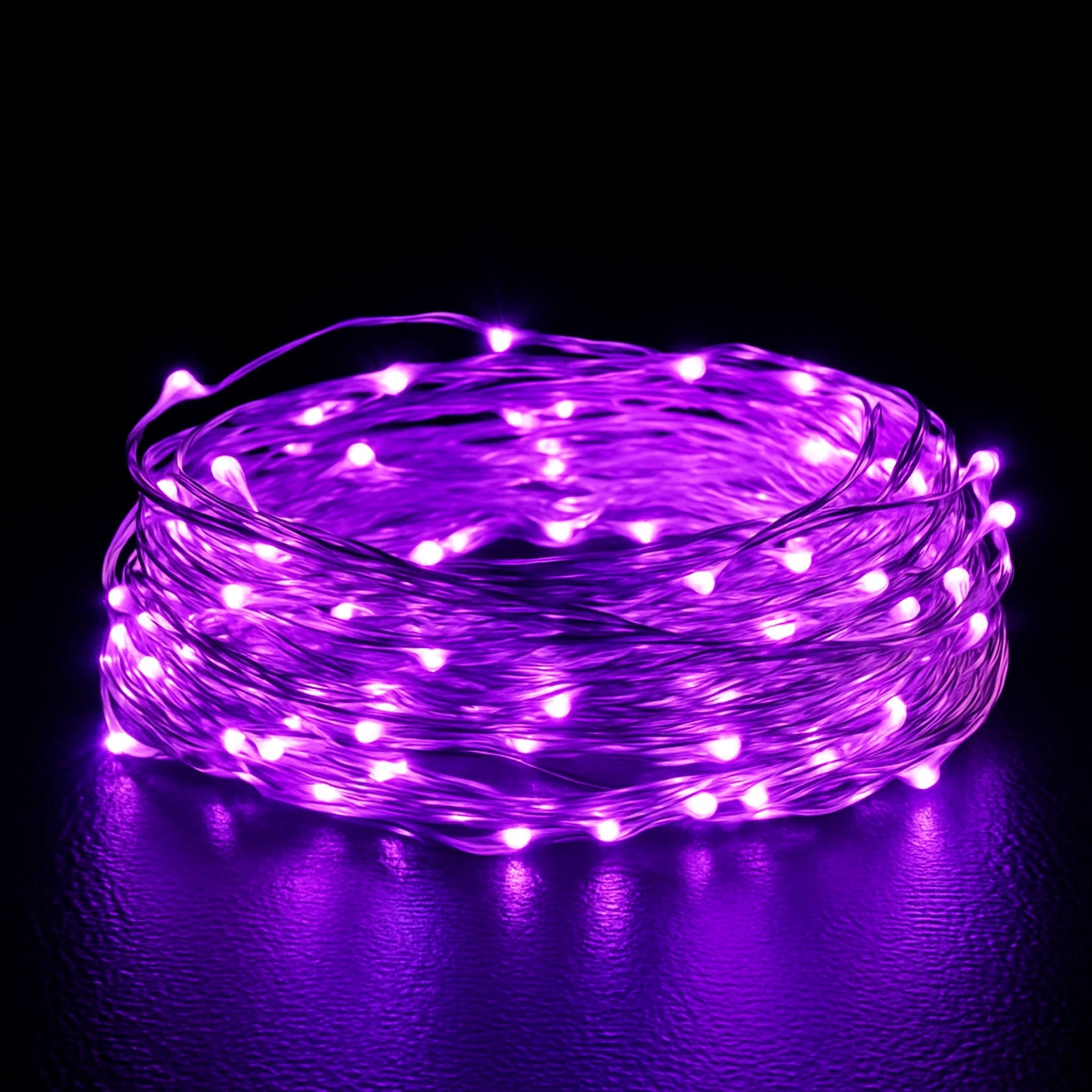 1Pack Fairy Light String Led Copper Wire String Light 1/2/3/5/10M Battery Powered For Bedroom Garden Party Wedding Decoration Urban Pulse