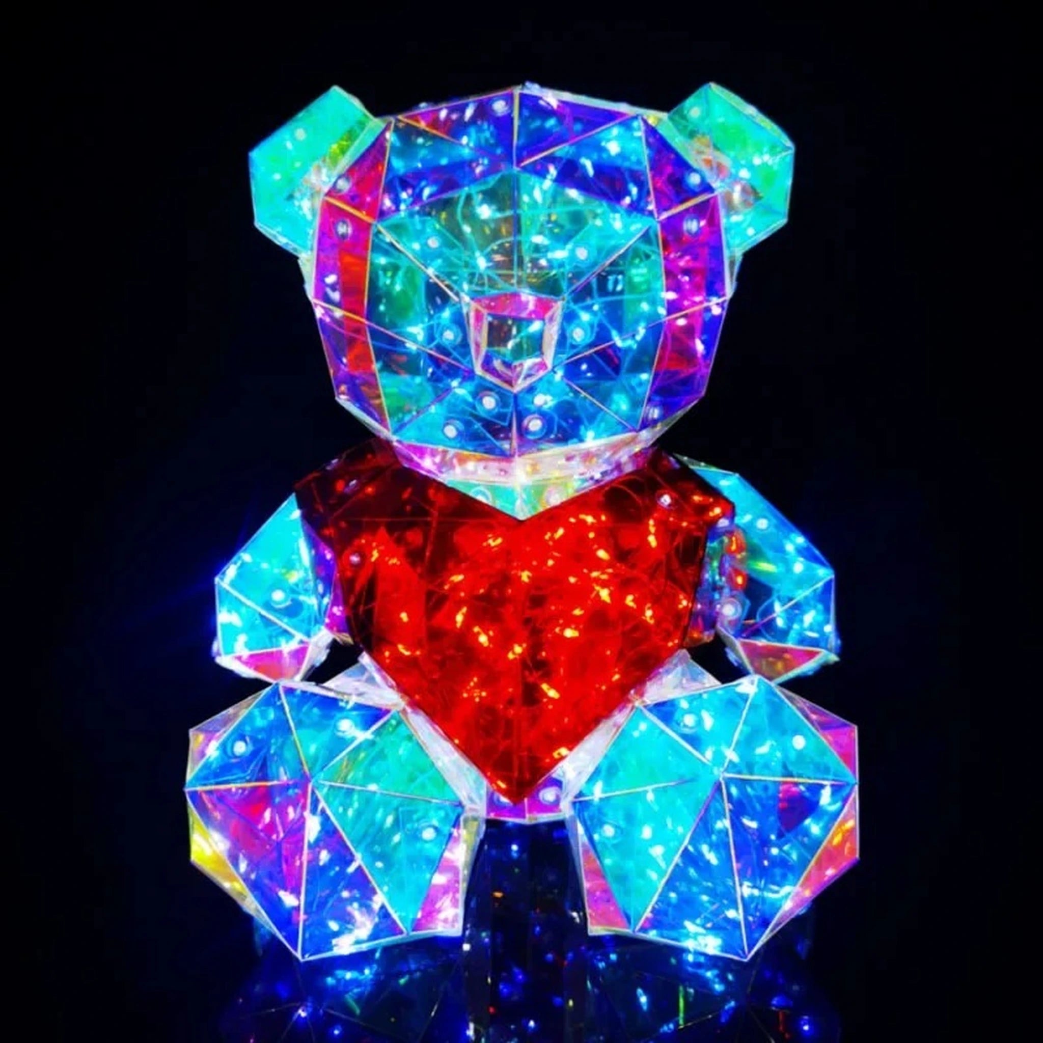 2023 Christmas Decoration LED Night Light Mini Luminous Home Ornament Kid Gift Christmas Tree Light Home Bedroom Tabletop Decor Urban Pulse