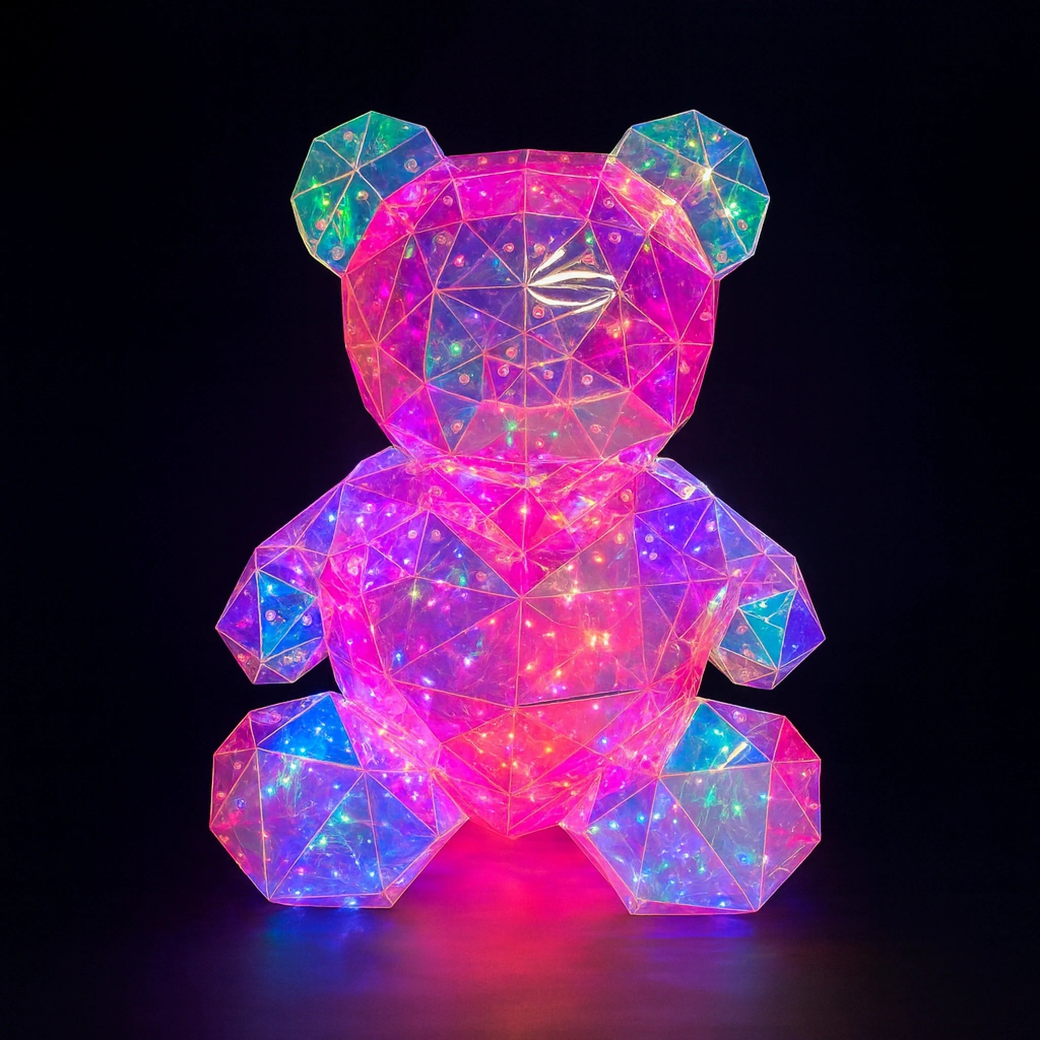 2023 Christmas Decoration LED Night Light Mini Luminous Home Ornament Kid Gift Christmas Tree Light Home Bedroom Tabletop Decor Urban Pulse