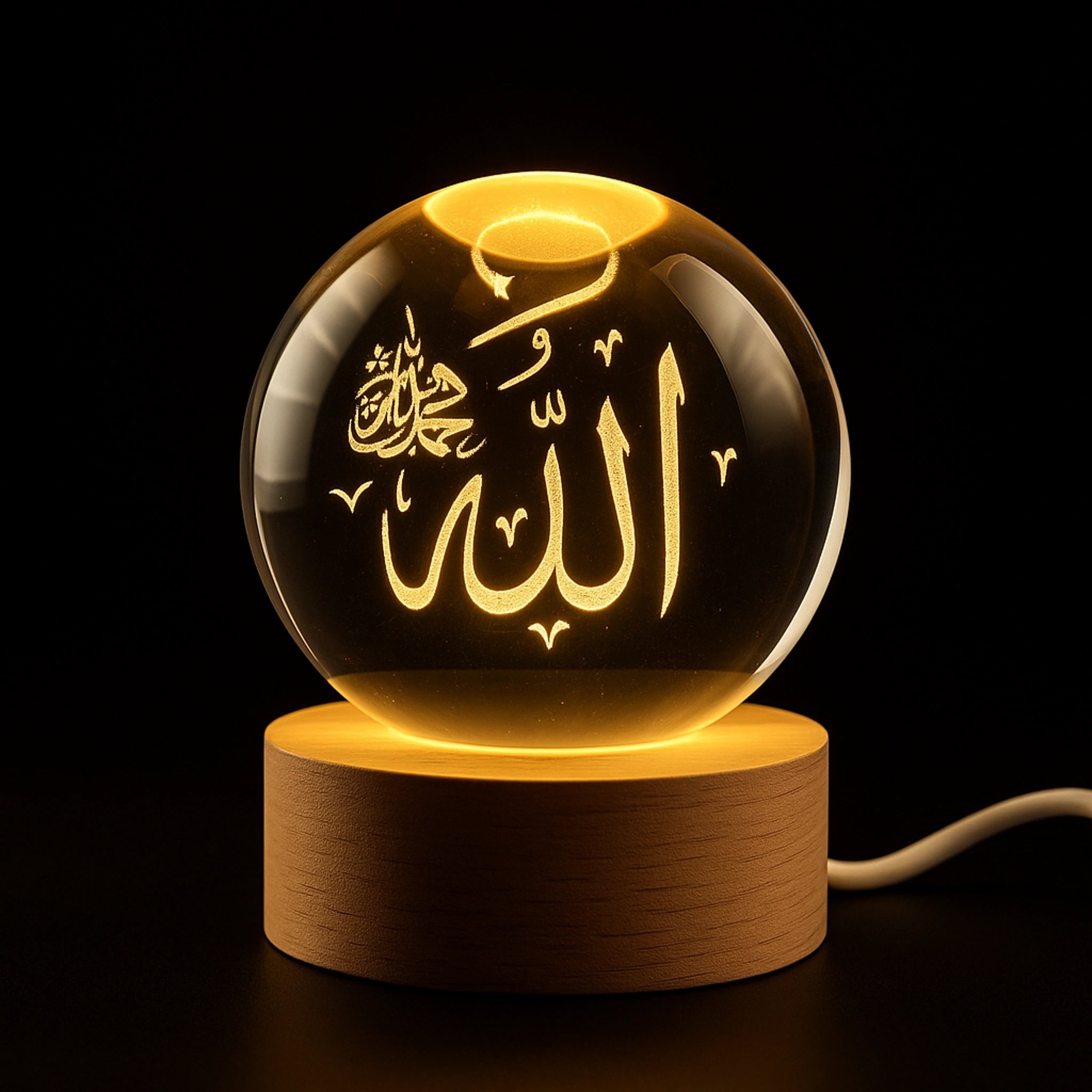 Lampe LED 3D Galaxie – Boule Cristal Lumineuse & Ambiance Magique Urban Pulse