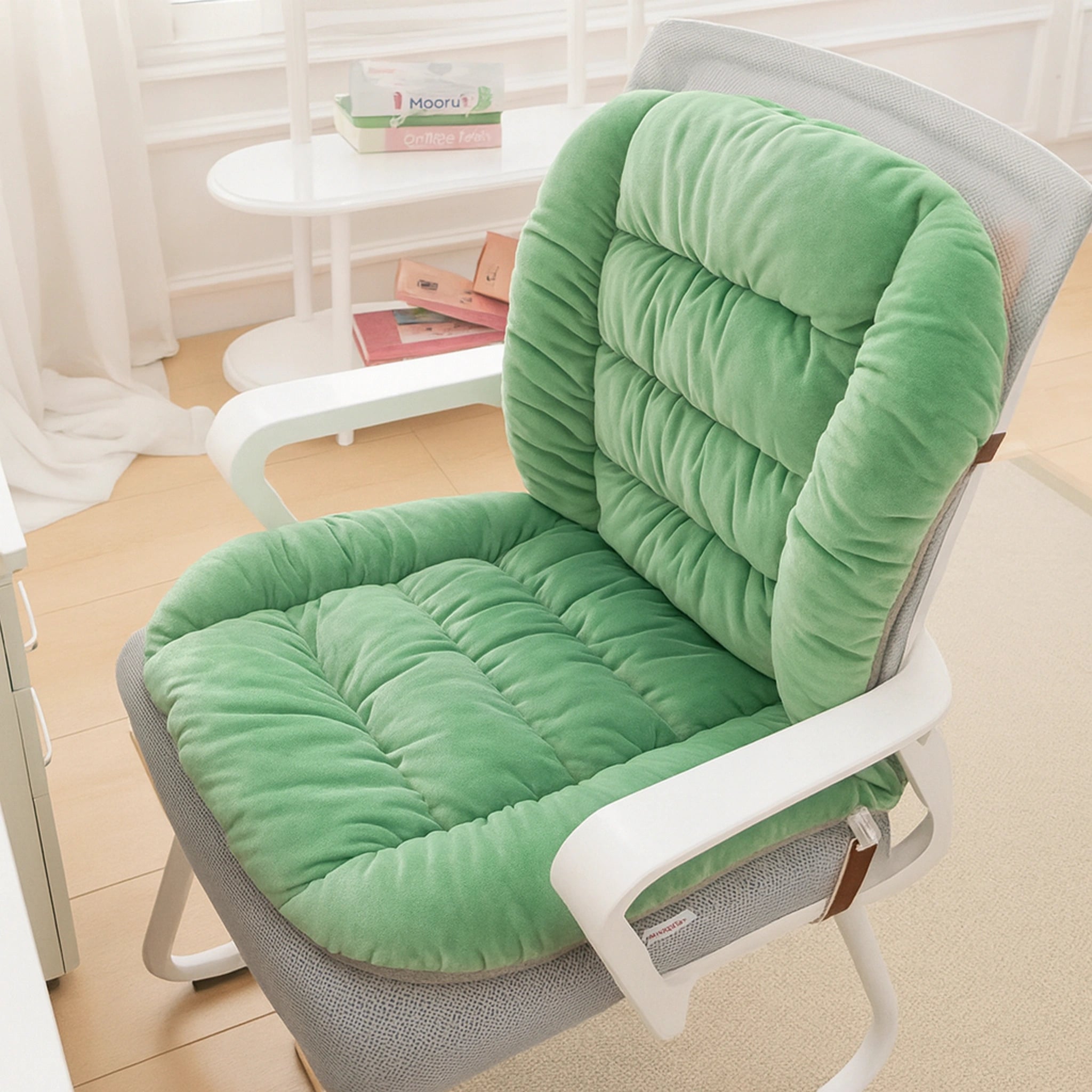 Electric Heating Cushion LED Smart Timing Thermostatic Seat Backrest Integrated Plush Waist Support Winter Warmer Magic Heater Urban Pulse