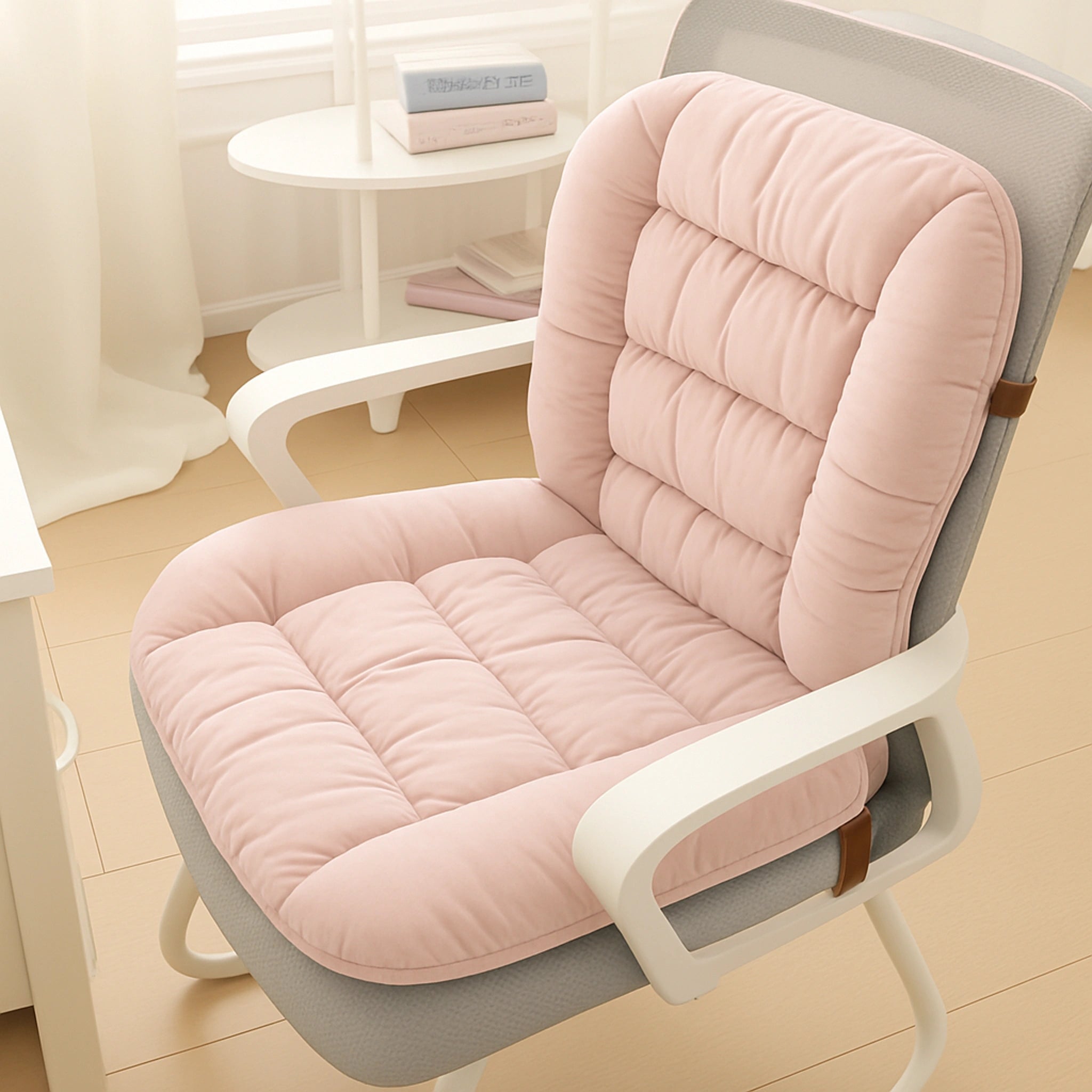 Electric Heating Cushion LED Smart Timing Thermostatic Seat Backrest Integrated Plush Waist Support Winter Warmer Magic Heater Urban Pulse