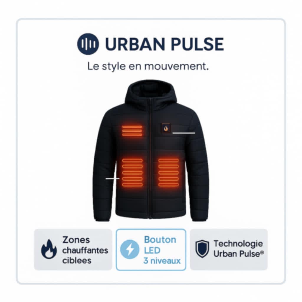 Veste Chauffante Premium Urban Pulse Urban Pulse