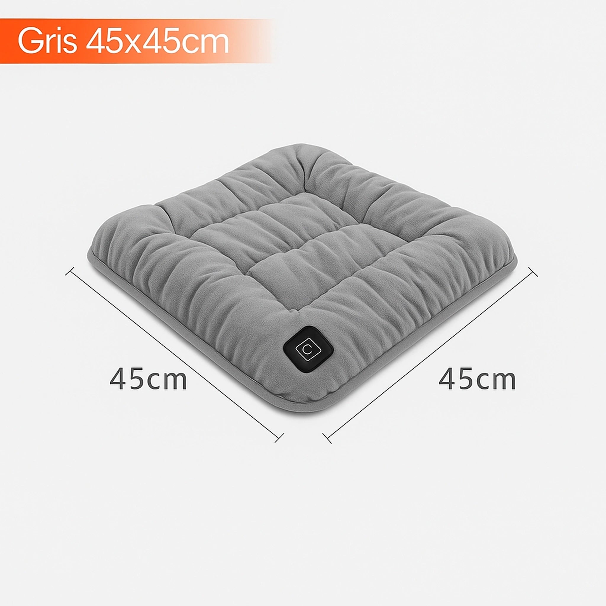 USB 5V Electric Heating Cushion 3-Speed Adjustable Thermostat Heating Pad Office Car Seat Body Winter Warmer Pet Heated Cushion Urban Pulse