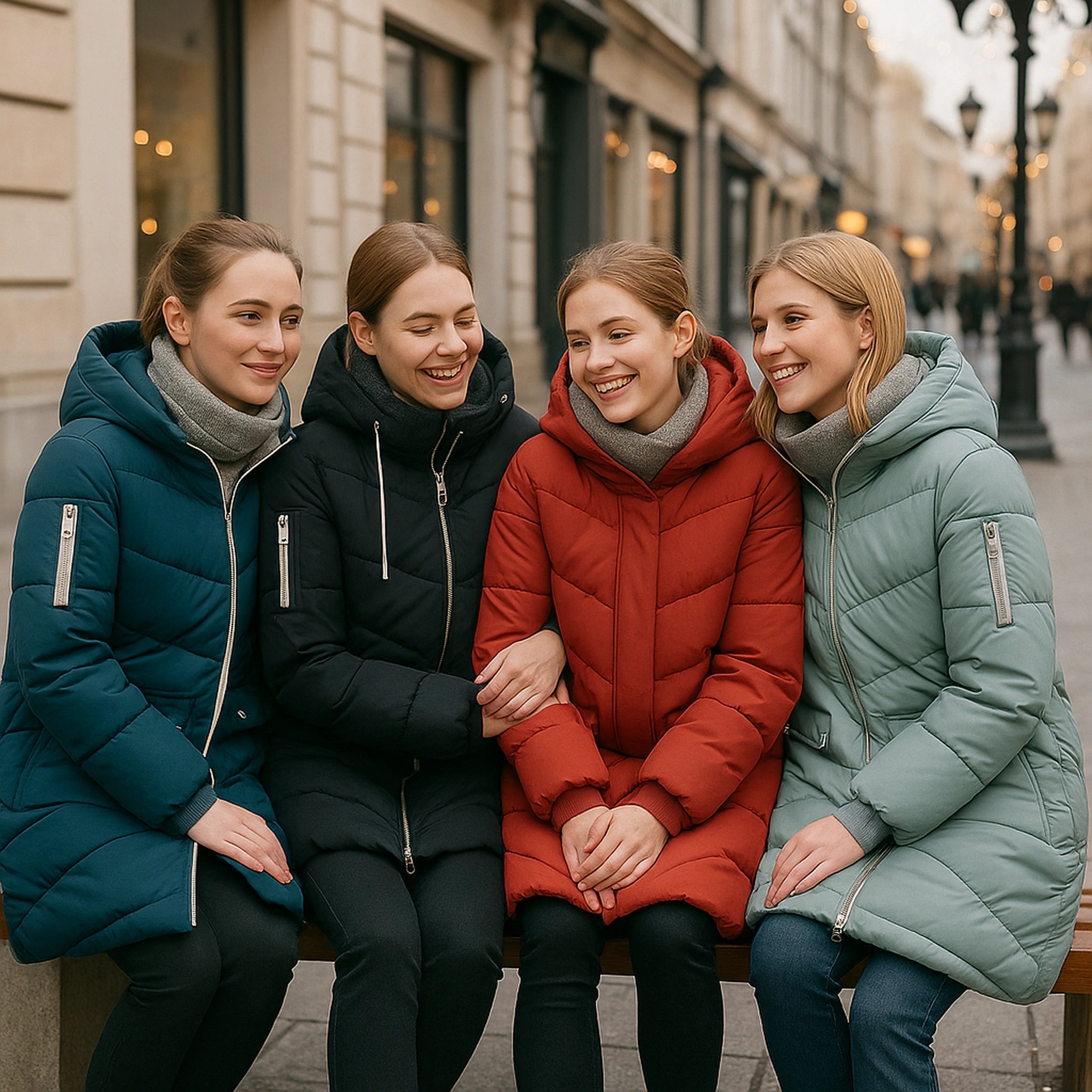 Doudoune longue femme hiver – Parka chaude à capuche Urban Pulse